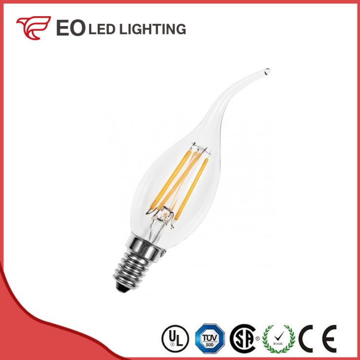 C35 E14 4W LED Murano Filament Bulb