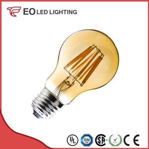 A60 E27 6W LED Classic Gold Filament Bulb