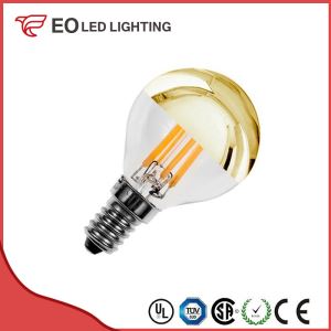G45 E14 3.5W LED Gold Reflect Filament Bulb