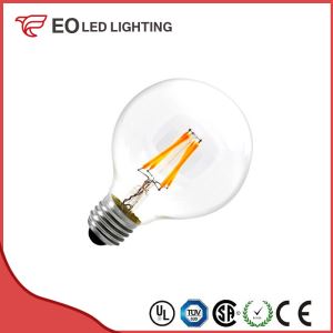 G80 E27 6W LED Balloon Filament Bulb