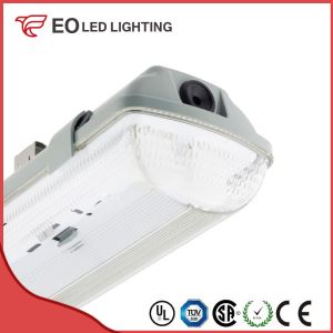PC Tri-Proof Fixture for Two 600mm LED Tubes