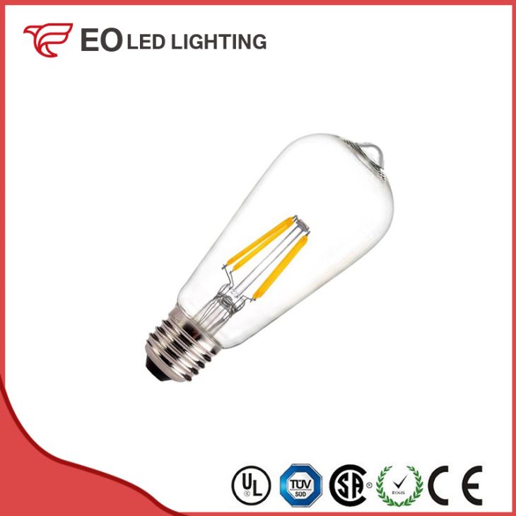 ST58 E27 5.5W LED Lemon Filament Bulb